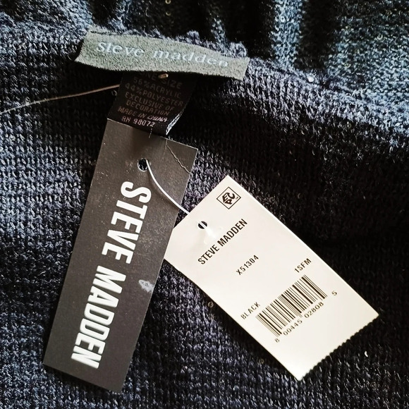 Steve Madden Medallion Brushed Topper Kimono Indie Sleeze Fringe Boho Hippie - Picture 7 of 8